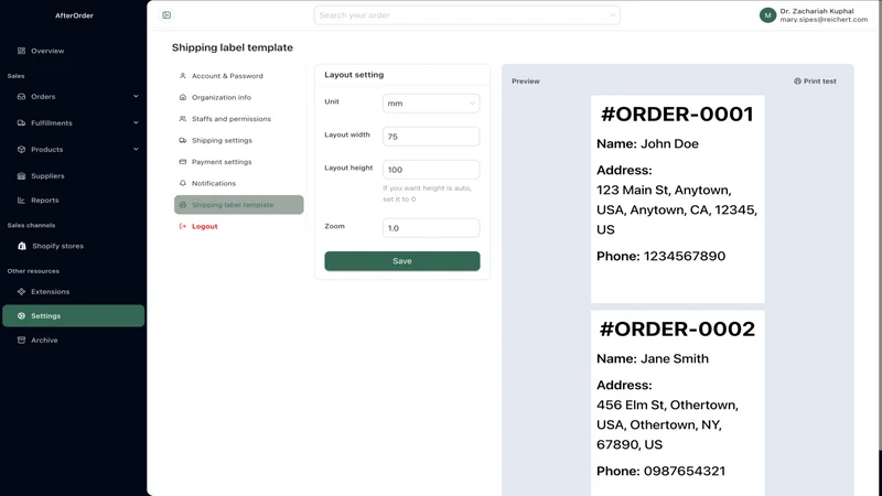 MyOrder: Bulk Fulfillment