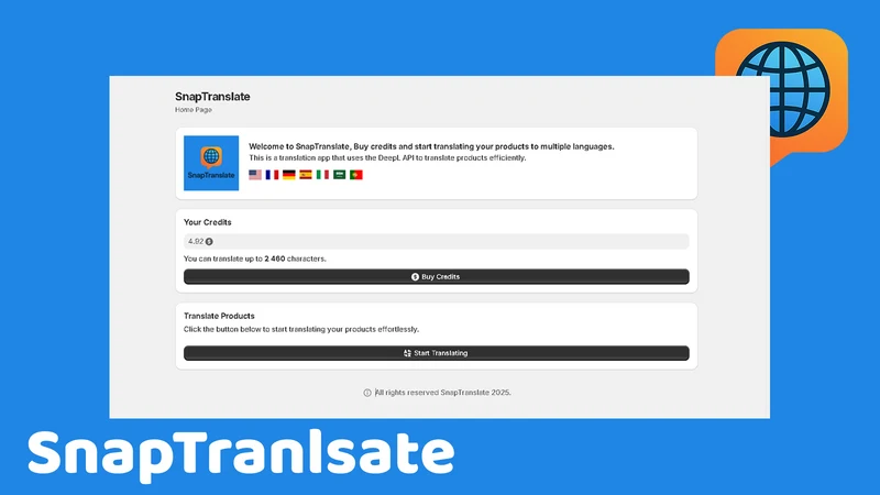 SnapTranslate