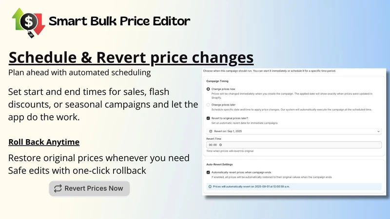 Smart Bulk Price Editor