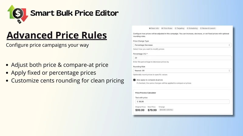 Smart Bulk Price Editor