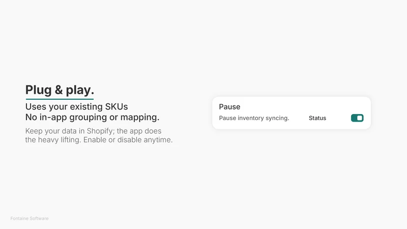 SKU Stock Sync | Fontaine