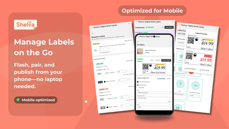 Shelva: Digital Shelf Labels