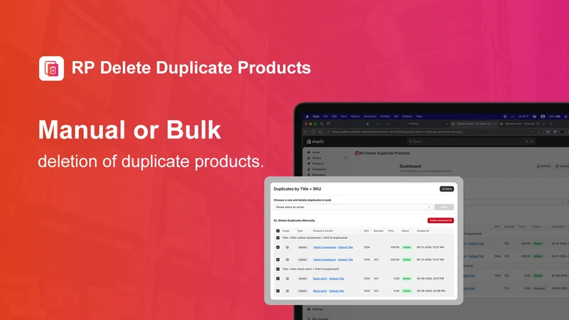 RP: Duplicate Finder & Delete