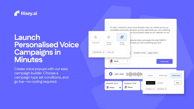 Risey Voice Notes that Convert
