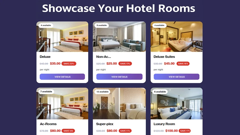 RG Hotel Booking System
