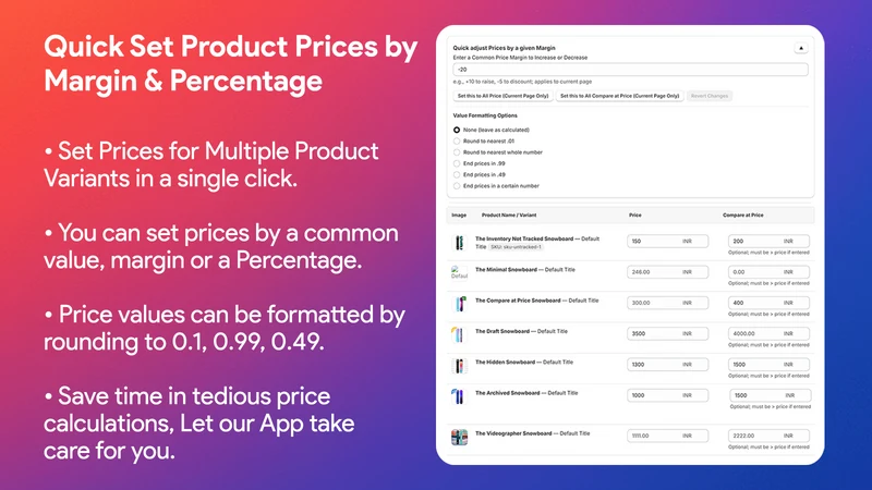 Bulk Product Price Scheduler