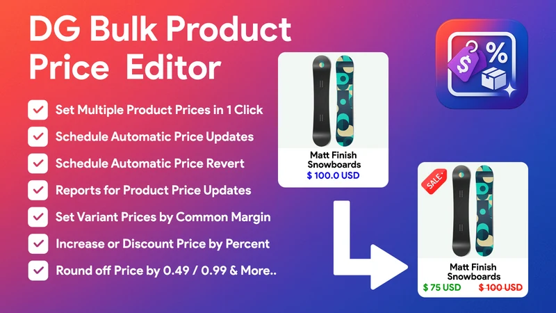 Bulk Product Price Scheduler