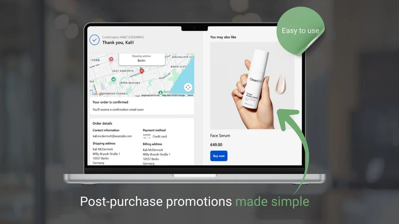 Post Purchase Sections