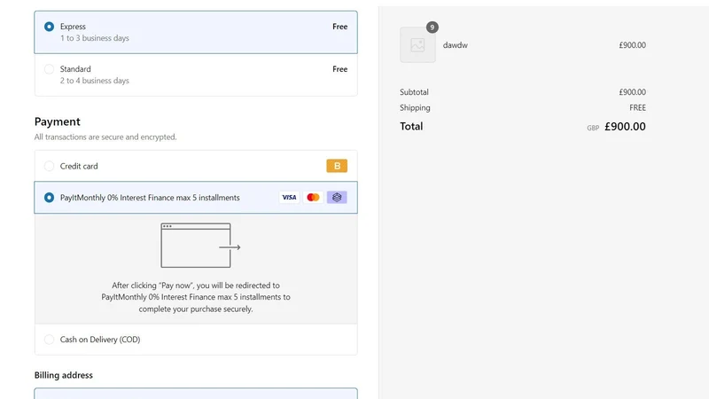 PayItMonthly Customisation App