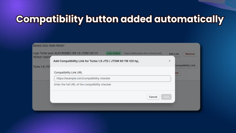 Part Compatibility Checker