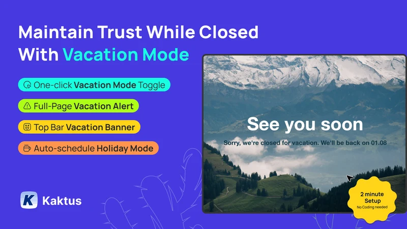 K: Vacation Mode