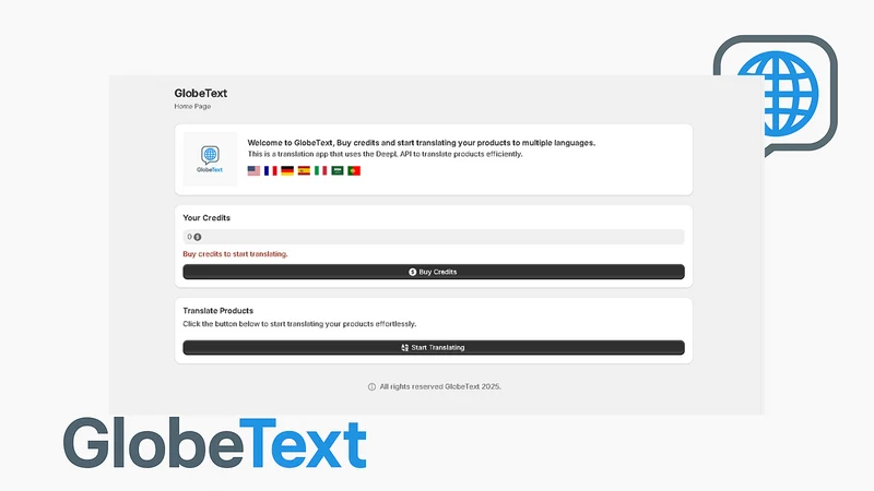 GlobeText