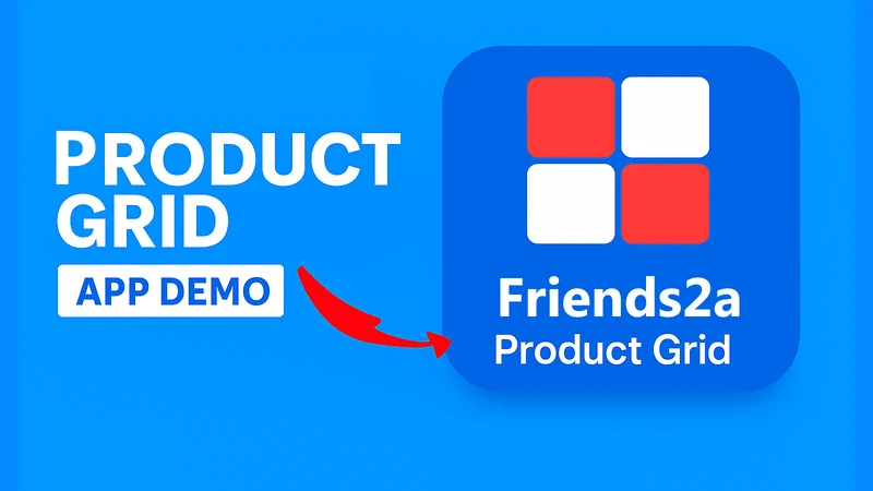 Friends2a Tech Product Grid