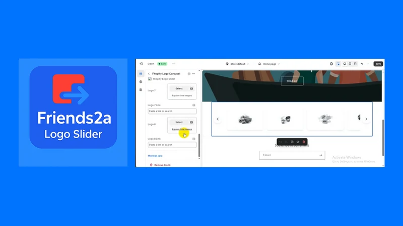 Friends2a Tech Logo Slider