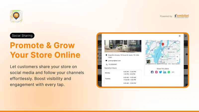 Embitel : Store Locator