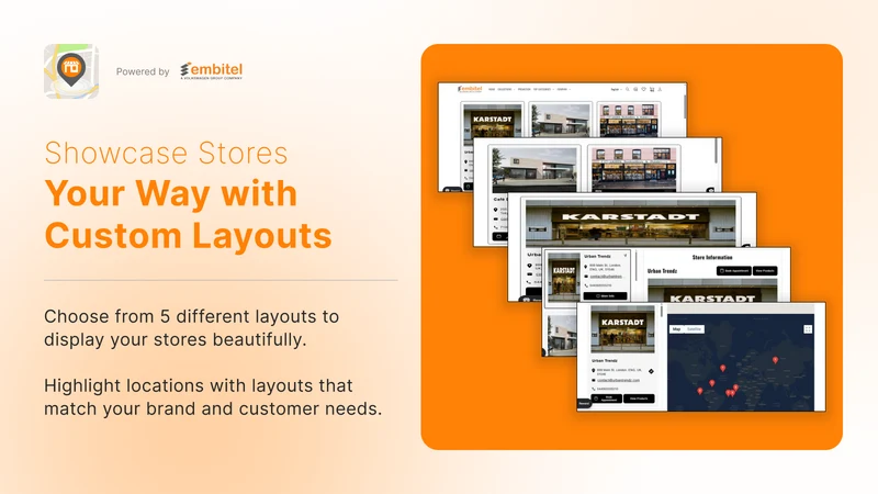 Embitel : Store Locator