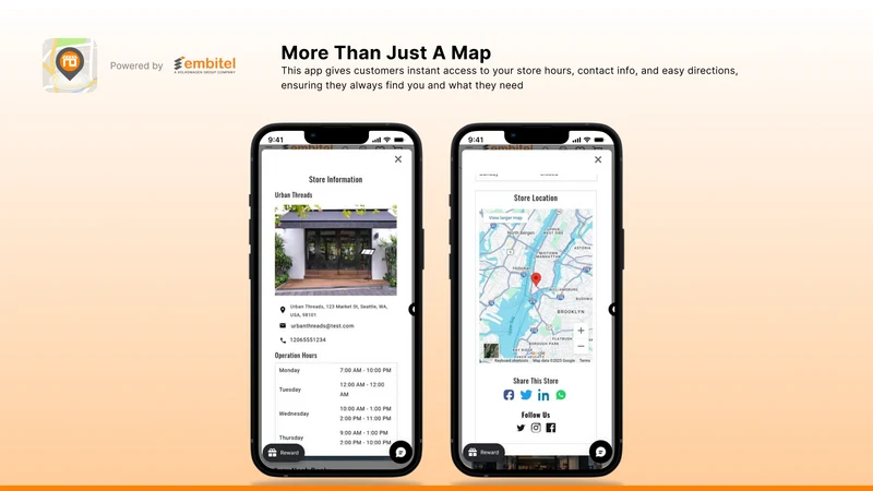Embitel : Store Locator