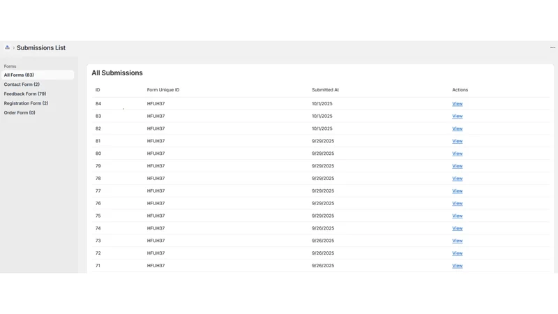 Ecom form builder