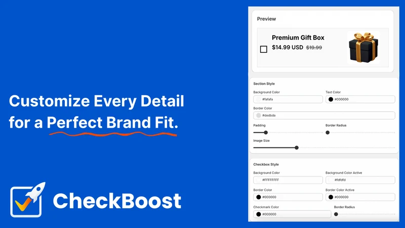 CheckBoost ‑ Checkbox Upsells
