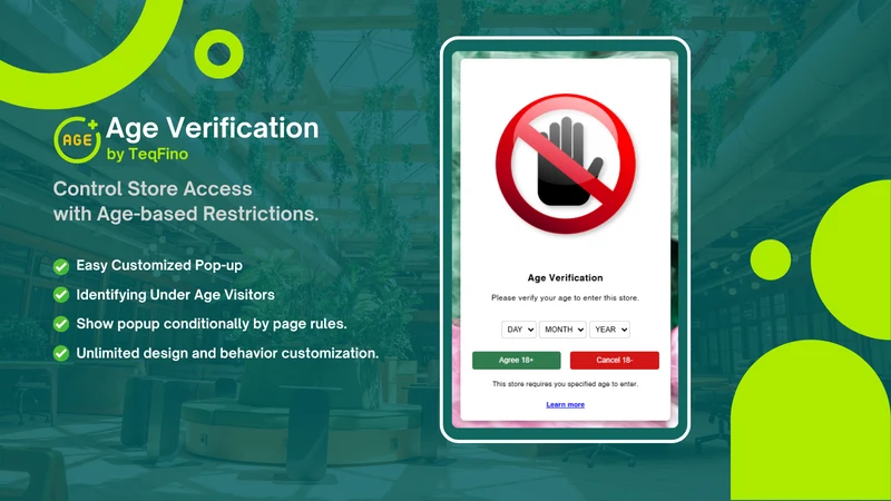 Age Verification by TeqFino