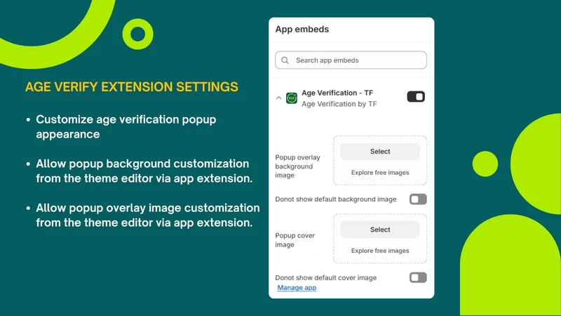 Age Verification by TeqFino