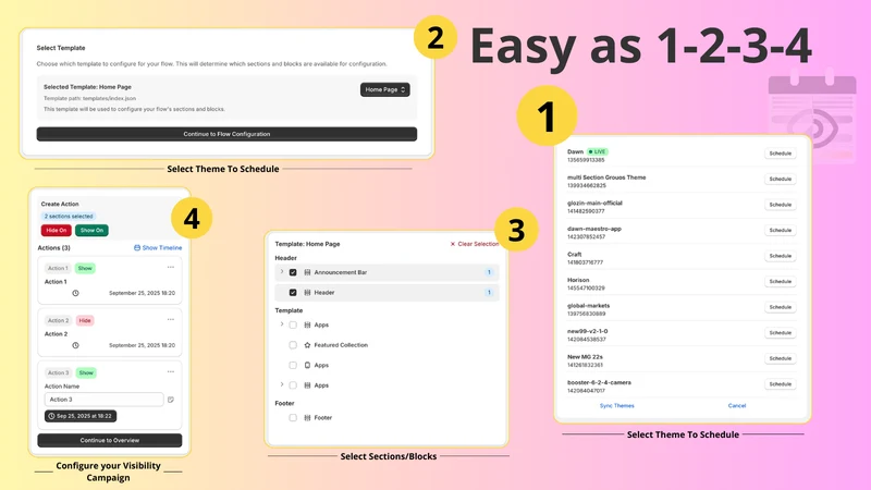 Maestro Visibility Scheduler