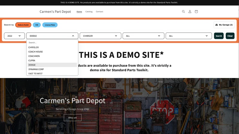 SPT: Auto Parts Fitment