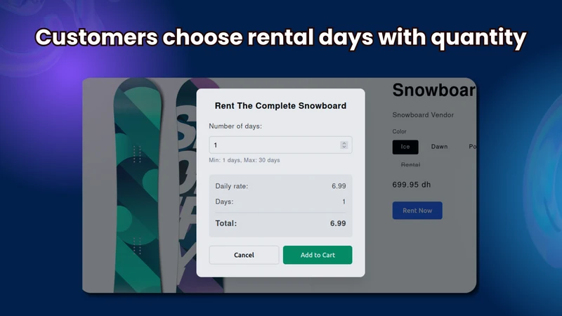 Rental Booking & Deposits