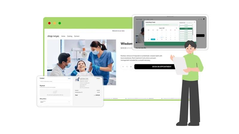 Appointment Booking ShopNinjas
