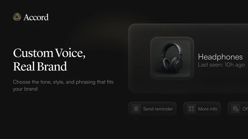 Accord: Voice Concierge & SMS