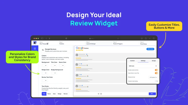 K: Google Reviews Importer