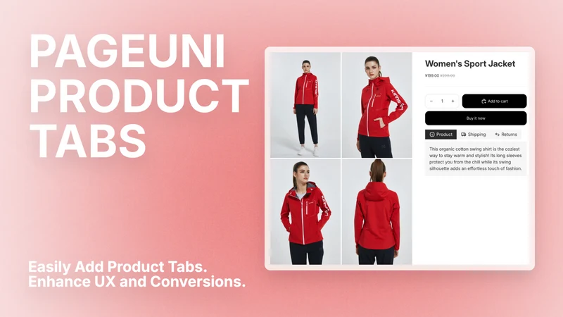 Product Tabs by PageUni