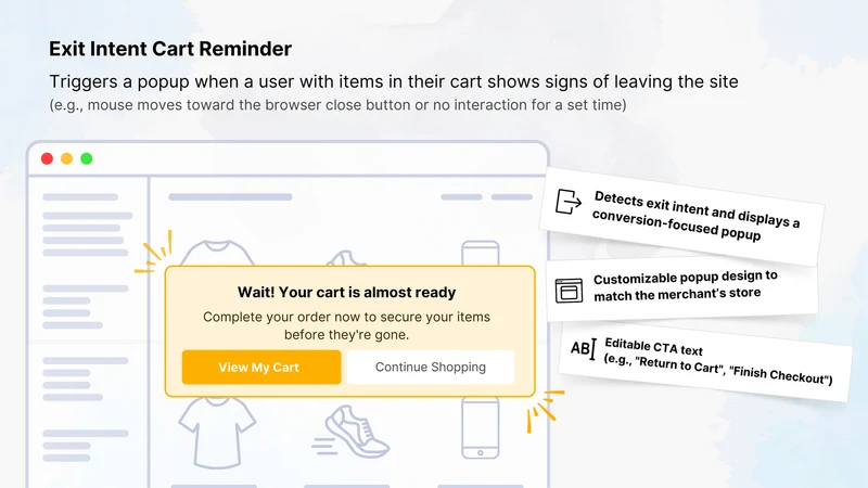 Cart Saver Reminder