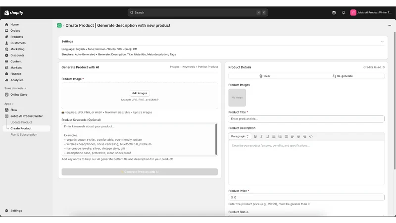 Jobto AI Product Description