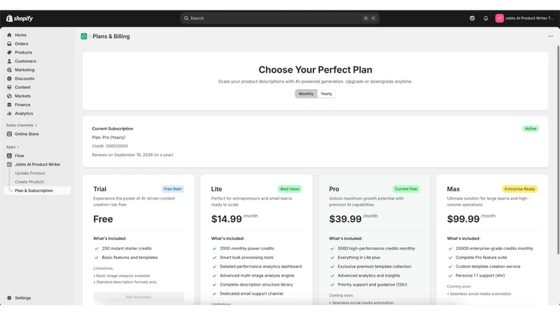 Jobto AI Product Description