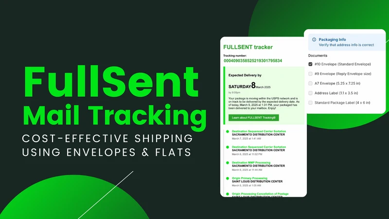 FullSent ‑ Mail Tracking App
