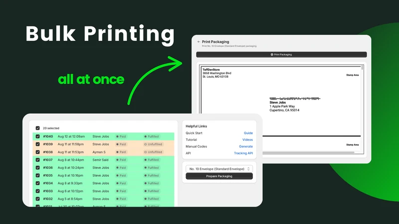 FullSent ‑ Mail Tracking App