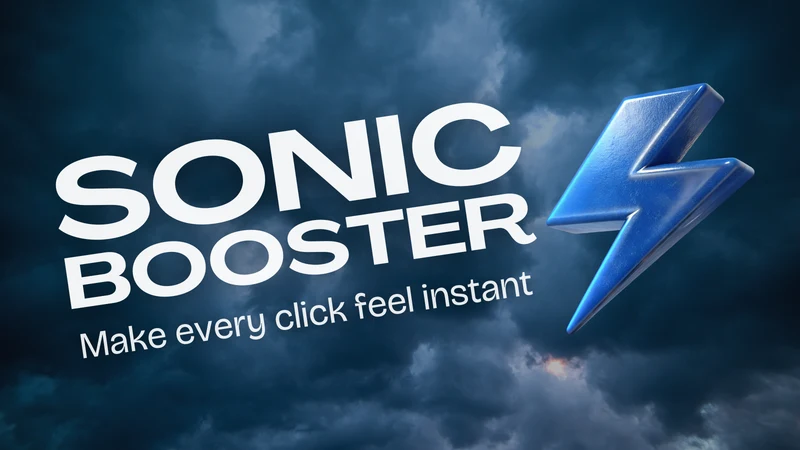 Sonic Speed & SEO Booster