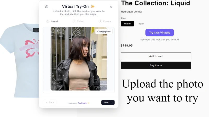 TryItOnMe ‑ Virtual AI Try‑On