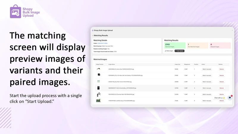 Codebeans Bulk Image Upload