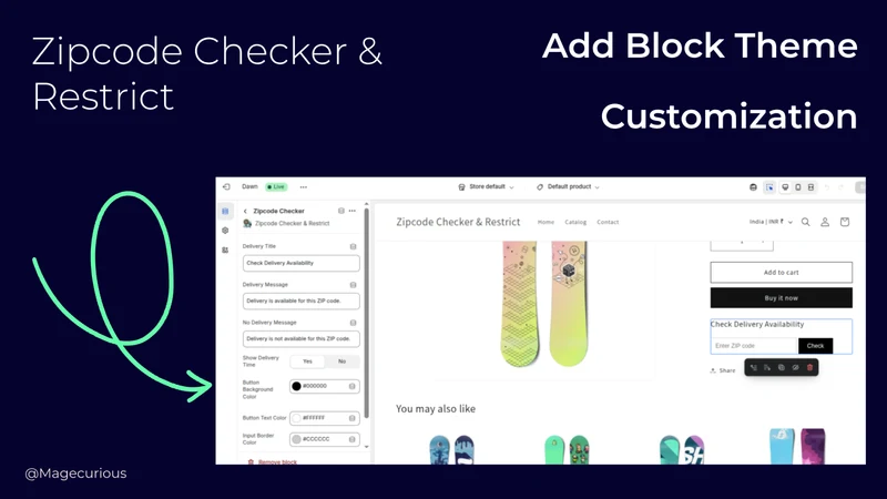 SZC Zipcode Checker & Restrict
