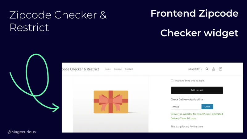 SZC Zipcode Checker & Restrict