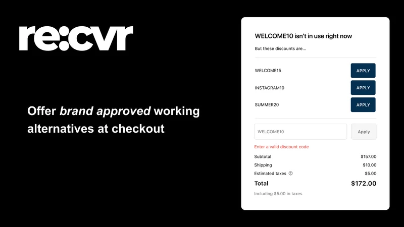 RE:CVR Discount Validator