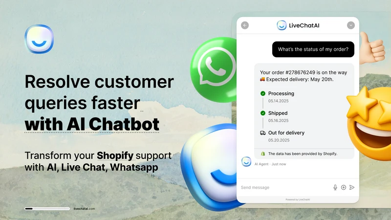 AI Support Chatbot & Whatsapp