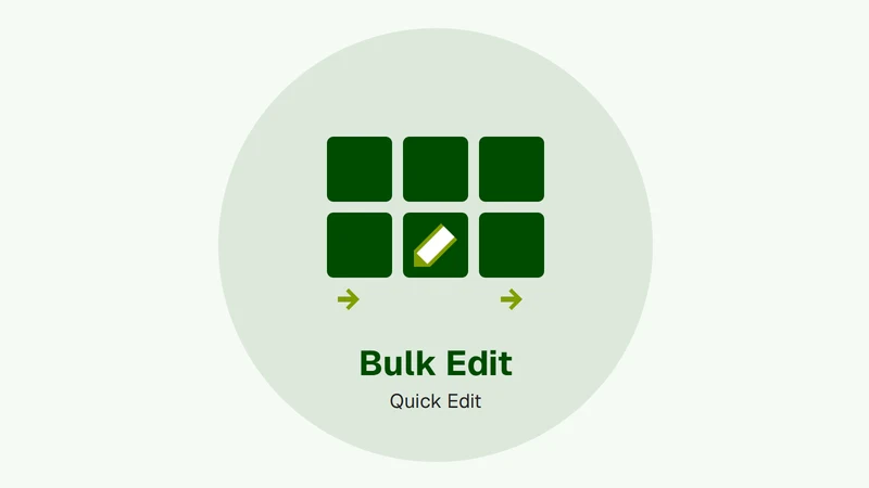 BulkProof ‑ Quick Bulk Edit