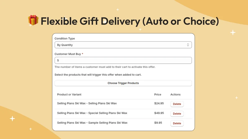 Perksly ‑ Auto‑Add Free Gifts