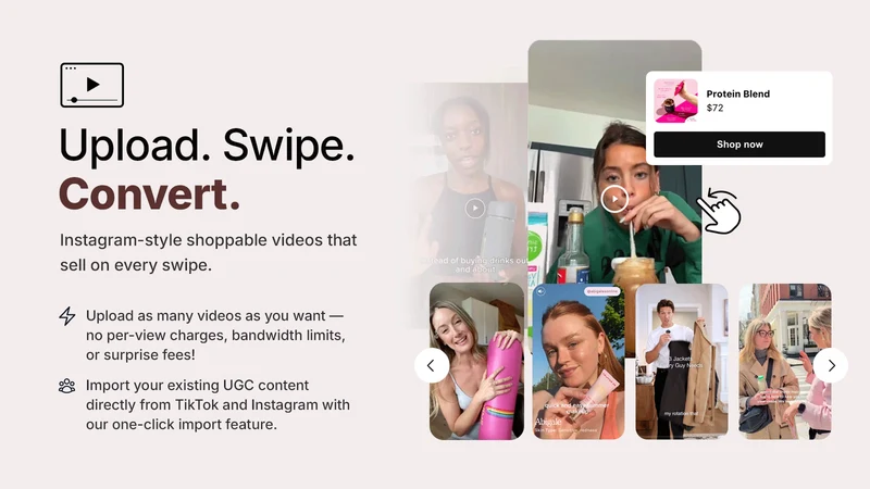 CommerceGurus Shoppable Video