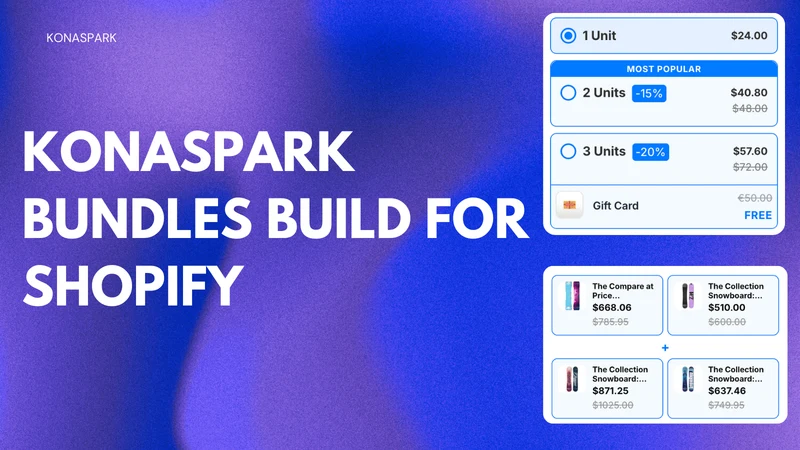 Kona Spark Bundles
