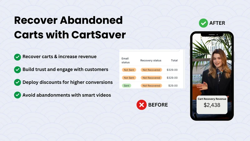 CS: AI Abandoned Cart Recovery