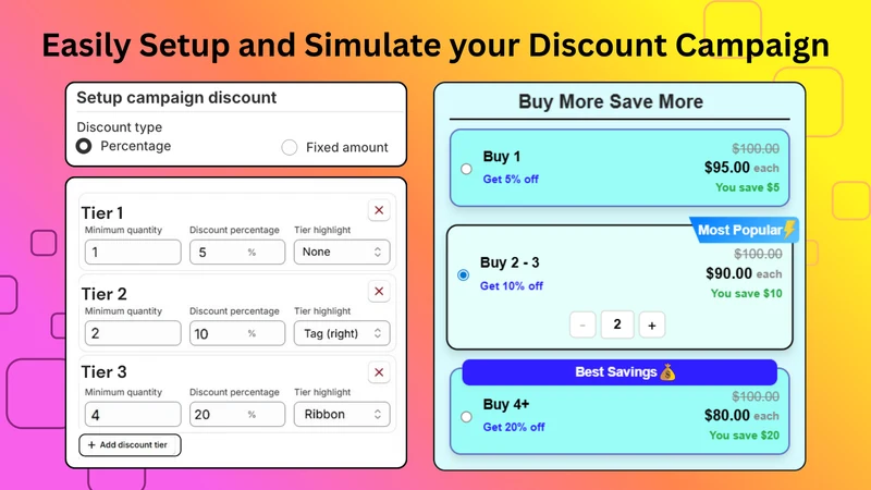 Volume Bundle Discounts
